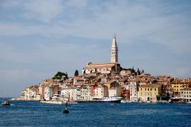 Chorvatská Istrie s městečkem Rovinj