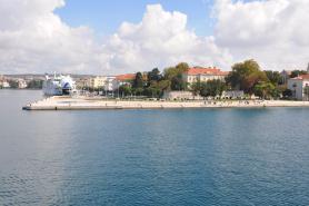 Chorvatsko - část města Zadar