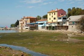Istrie - část osady Savudrija