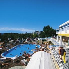 Chorvatský hotel Laguna Albatros s bazénem