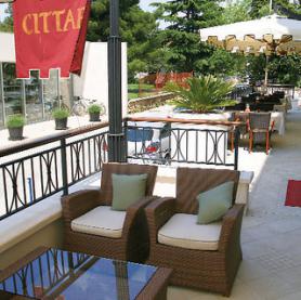 Chorvatský hotel Villa Cittar s terasou