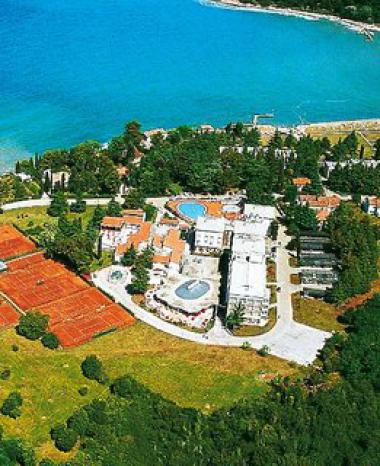 Chorvatský hotel Valamar Luna u moře