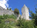 Chorvatská Istrie - hradní zřícenina Dvigradu