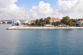 Chorvatsko - část města Zadar