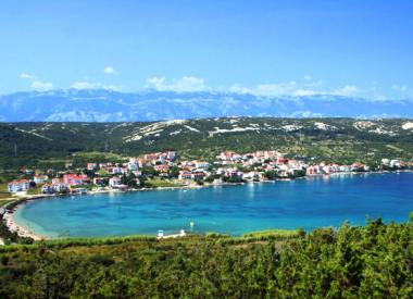 Ostrov Pag a Stara Novalja