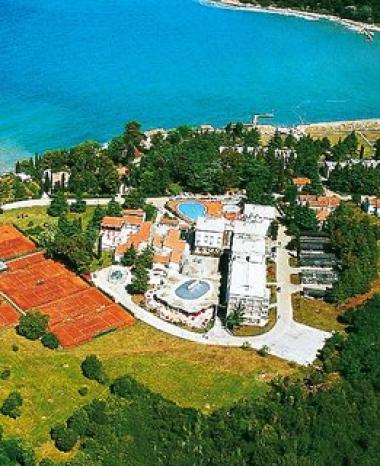Chorvatský hotel Valamar Luna u moře