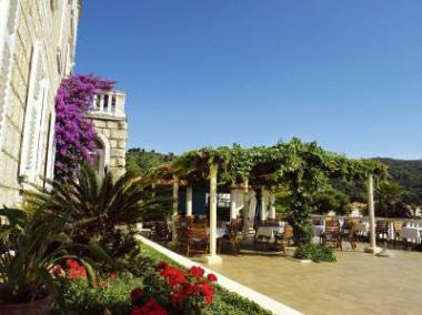 Ostrov Lopud a hotel Villa Vilina