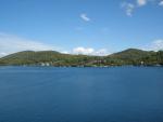 Pobřeží dalmatského ostrova Mljet 